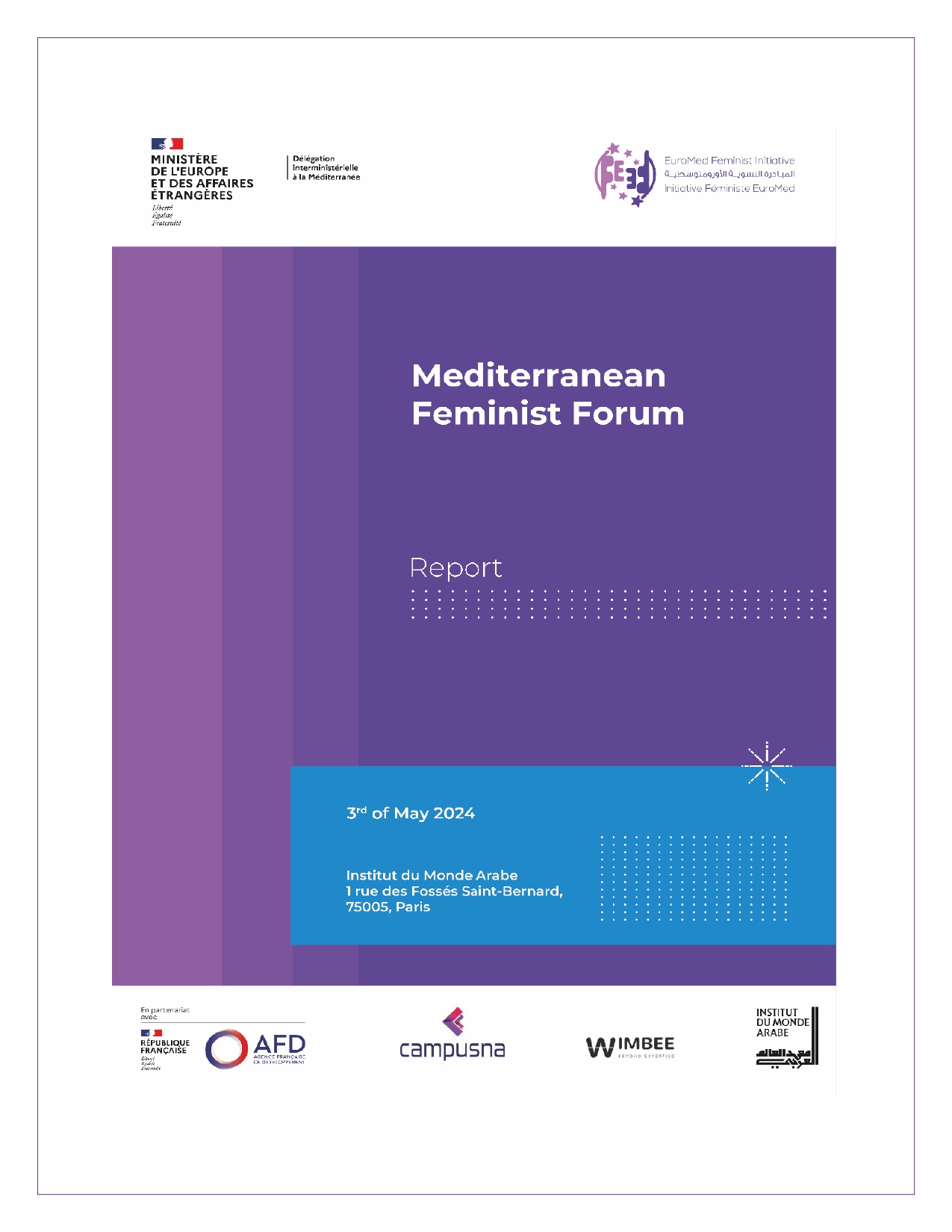 REPORT: Mediterranean Feminist Forum